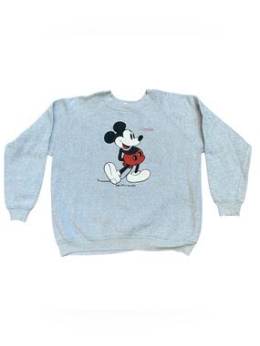 Vintage 1980s Disney Mickey Mouse Florida Crewneck Sweatshirt